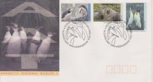 1993 AAT Australia Antarctic Wildlife (Scott L86A 88-9) FDC 