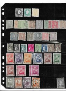 TIMOR COLLECTION ON STOCK SHEET, MINT/USED