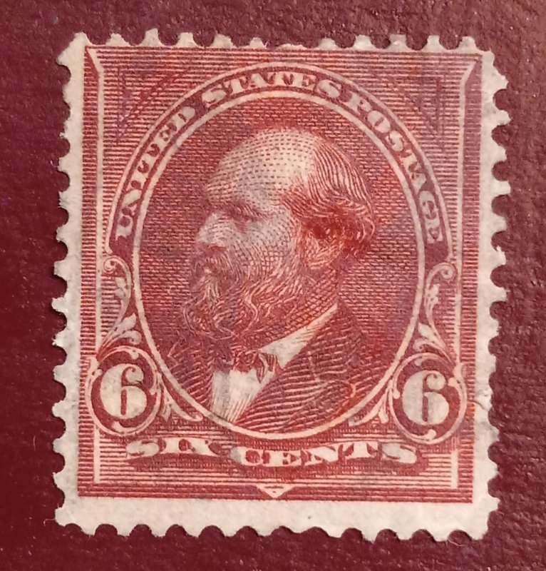 US #271 USED DULL BROWN VF