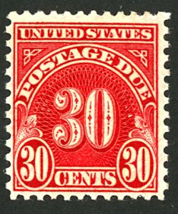 U.S. #J85 MINT OG HR