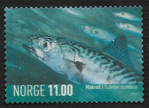 Norway #1514 11k Marine Life - Fish - Scomber Scombrus