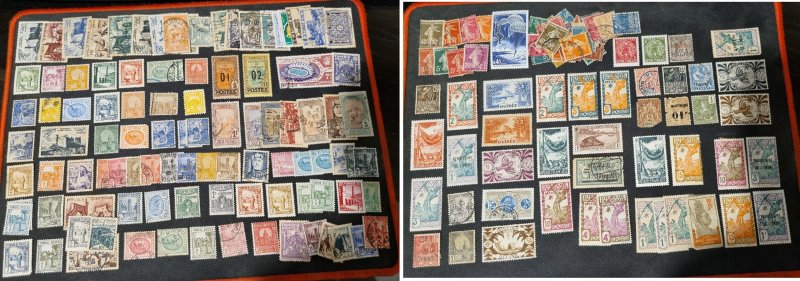 France colonies tunisia guinee old stamps. some mint some used. As is.. #696