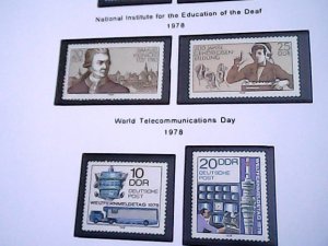 1978  German Democratic Republic  MNH  full page auction