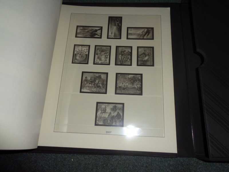 LINDNER HINGELESS ALBUM W/SLIPCASE: MONACO, 2003-2007