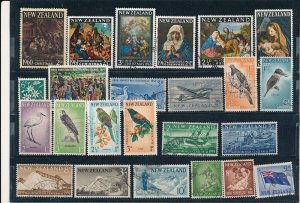 D397818 New Zealand Nice selection of VFU stamps