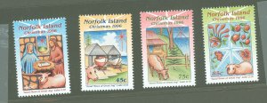 Norfolk Island #610-613  Single (Complete Set)
