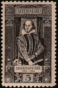 # 1250 MINT NEVER HINGED ( MNH ) WILLIAM SHAKESPEARE    