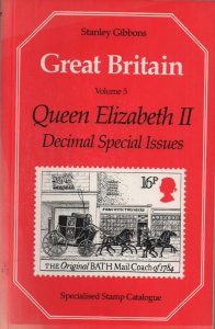 Catalogue Gibbons Great Britain Specialised vol 5 QEII Decimal Special issues 1e 
