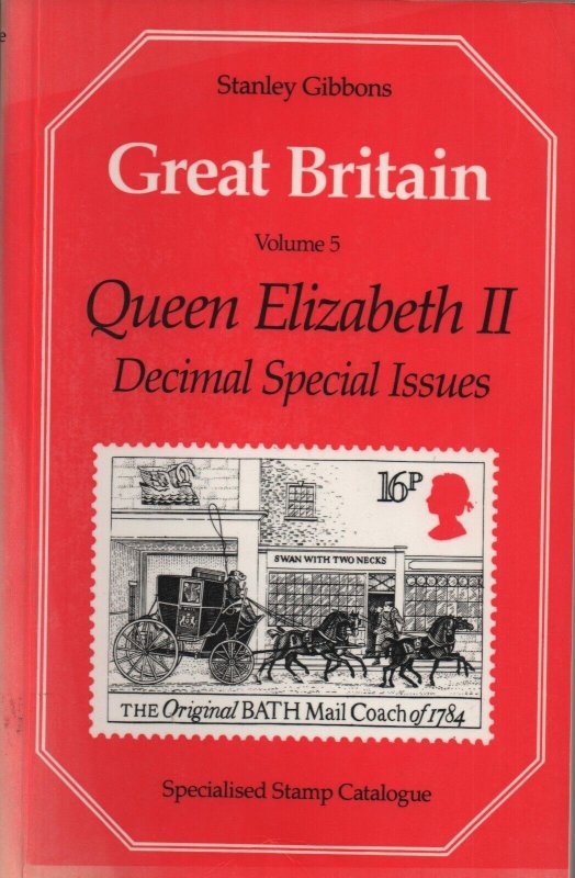 Catalogue Gibbons Great Britain Specialised vol 5 QEII Decimal Special issues 1e 