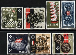 Malta Sc #334-340 Mint Hinged