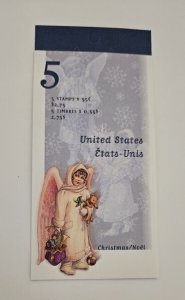 Canada 1999 Christmas Angels #1816a Booklet PANE OF 5 (BK223)