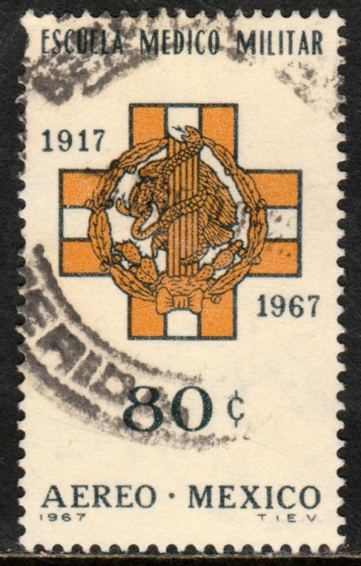 MEXICO C324 50th Anniversary of Military Medical School USED (1221)