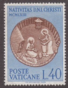 Vatican City 373 African Nativity 1963