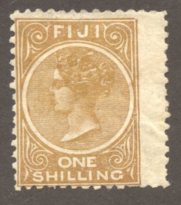 Fiji Scott 44 Unused HRPG - 1881 1sh Queen Victoria - SCV $60.00