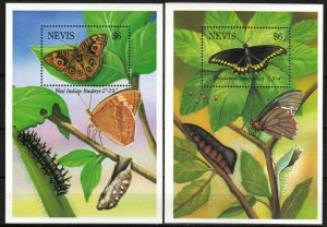 Nevis Stamp 802-803  - Butterflies