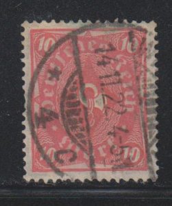 Germany,  10m Post Horn (SC# 181) Used