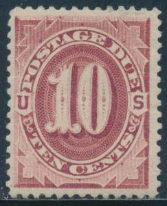 #J26 10c POSTAGE DUE VF OG VLH (PENCIL MARK ON GUM) CV $165+ BU9150