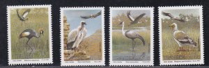 South Africa - Transkei # 255-258, Birds, Mint NH, 1/2 Cat.