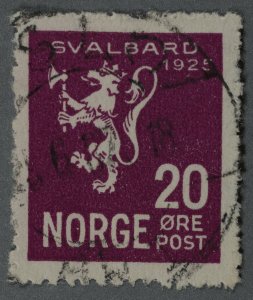 Norway #113 Used Fine/VF Light Place Cancel HRM