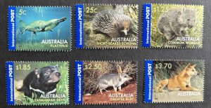 Australia: 2006, International Post, Native Wildlife, MNH set
