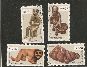 South Africa-Venda  Scott 24-27  Wood Carvings CTO