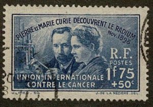 France #B76 used Curie Issue