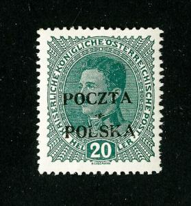 Poland Stamps # 57 Superb OG NH Signed Scott Value $600.00