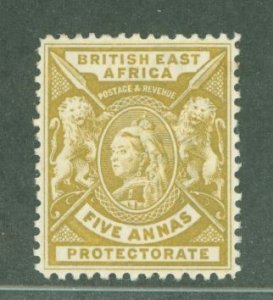 British East Africa #80 Unused Single (Queen)