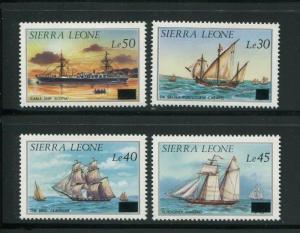 Sierra Leone #809-12 MNH