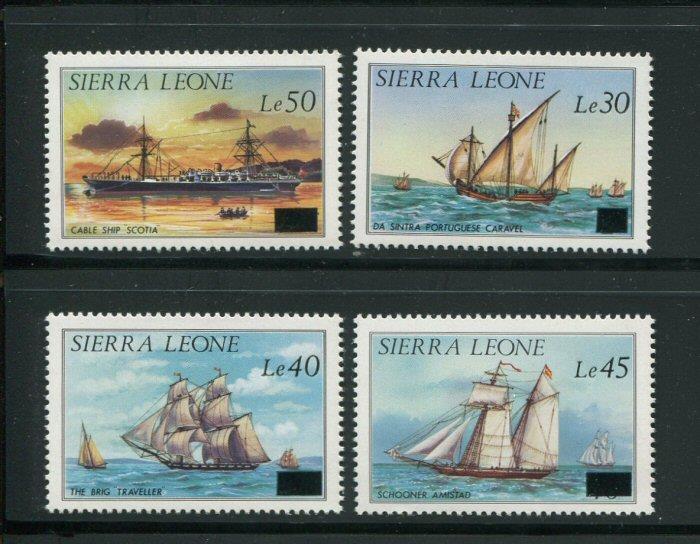 Sierra Leone #809-12 MNH