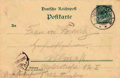 Germany, Government Postal Card