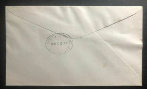 1948 St Lucia Cover FDC Royal Silver Weeding King George VI & Queen Elizabeth