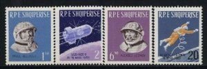 Albania MNH Sc 816-19 Mi 941-44  Space