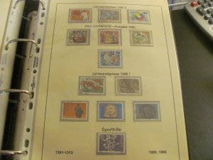 SWITZERLAND 1978-2005 STAMPS & COVERS XF COULD BE AS MUCH AS $2000 CATALGUE(188)