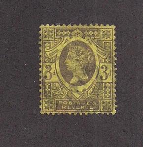 GREAT BRITAIN SC# 115 F-VF U 1887