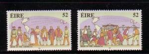 Ireland Sc 866-7 1992 Irish in America stamp set mint NH