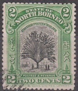 North Borneo Scott #137 1909 Used