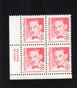 2173 Luis Marin, MNH LL-ZIP blk/4