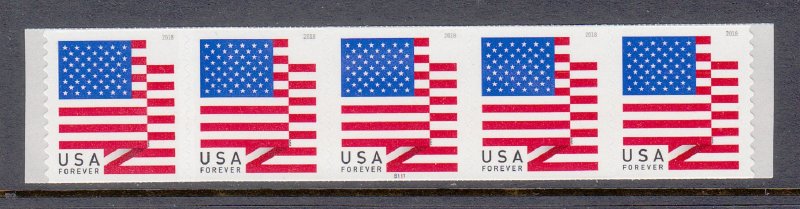 USA PNC SC# 5261 FLAG FOREVER $0.55c. PL# B1111 S. A.- MNH - PNC5