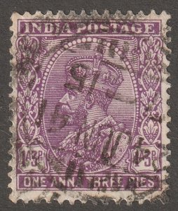 India stamp, Scott#136, used hinged, #136