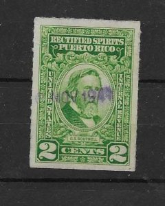 PUERTO RICO STAMP VFU 2 C # PRJUL13