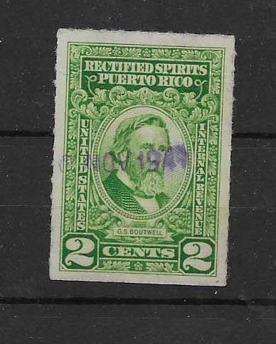 PUERTO RICO STAMP VFU 2 C # PRJUL13