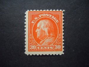 1917 #516 30c Franklin Perforated 11 MNH OG F/VF CV $70 Includes New Mount #3