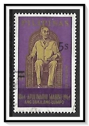 Philippines #1056 Apolinario Mabini Surcharged Used