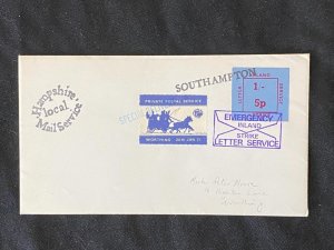 1971 STRIKE POST COVER