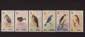 8758   Belize   MNH # 416-421     Birds of Belize     CV$ 8.25