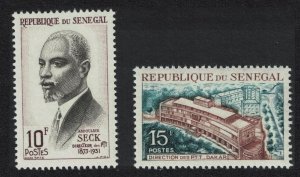 Senegal Postal Services Commemoration 2v 1965 MNH SG#298-299