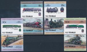 [63585] Tuvalu Nui 1984 Railway Train Eisenbahn Chemin de Fer  MNH