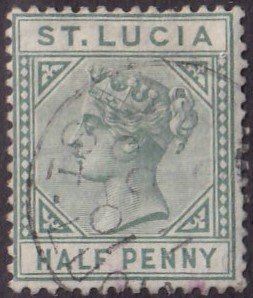 St. Lucia #27 Used