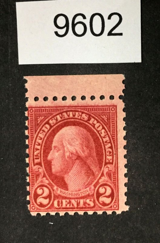 MOMEN: US STAMPS #583 MINT OG NH LOT #9602